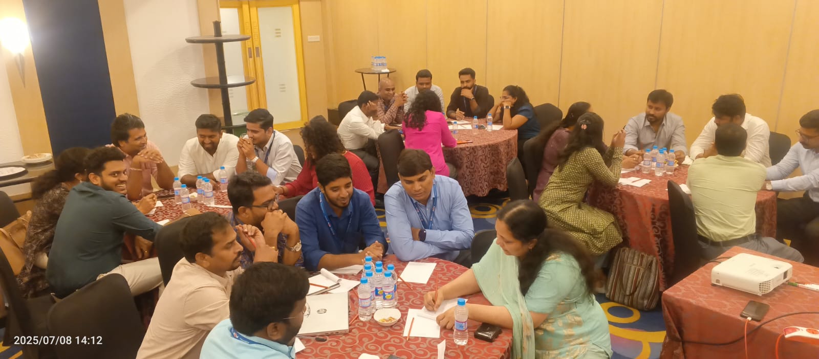 Professional training session